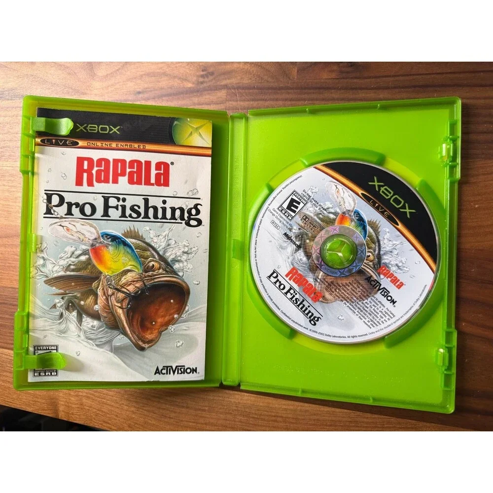 Rapala Pro Fishing Original Xbox w/Manual CIB
